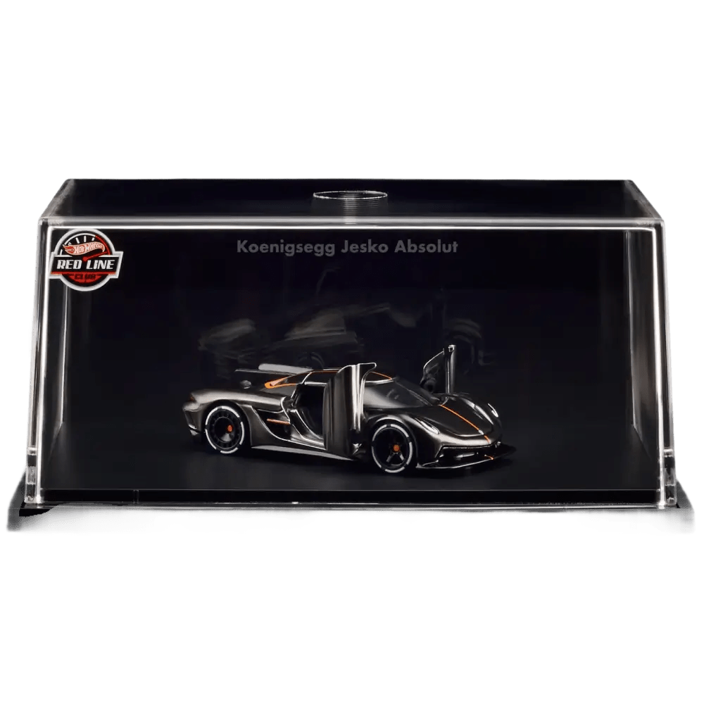 Hot Wheels RLC Koenigsegg Jesko Absolut Red Line Club Gablotka 1:64 - NOISEPLUG