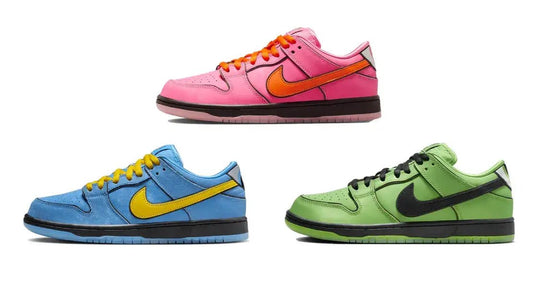 Nike SB x The Powerpuff Girls: Nostalgiczne połączenie stylu i mocy superbohaterów - NOISEPLUG