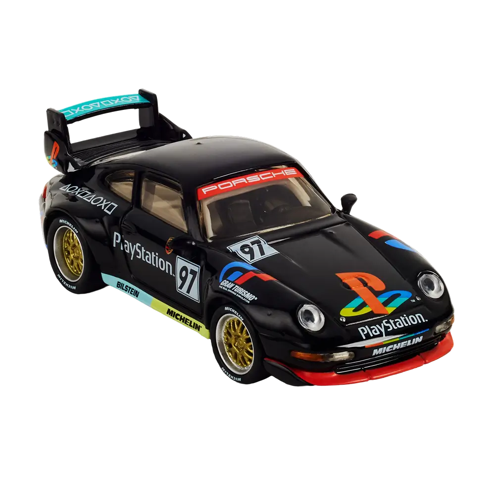 Hot Wheels Elite 64 Porsche 911 GT2 EVO 993 Playstation Gran Turismo
