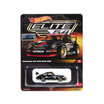 Hot Wheels Elite 64 Porsche 911 GT2 EVO 993 Playstation Gran Turismo