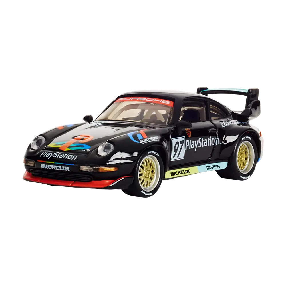 Hot Wheels Elite 64 Porsche 911 GT2 EVO 993 Playstation Gran Turismo