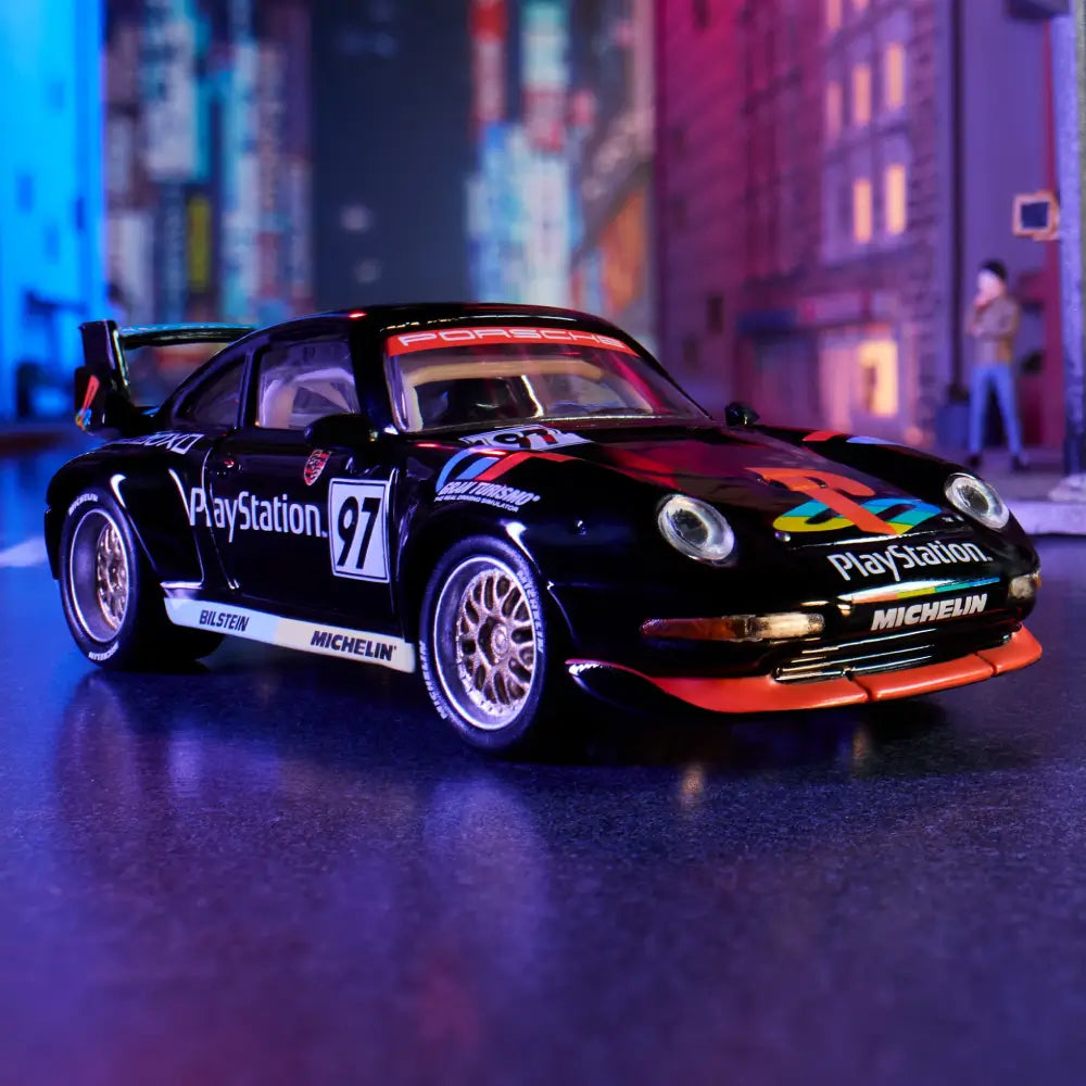 Hot Wheels Elite 64 Porsche 911 GT2 EVO 993 Playstation Gran Turismo