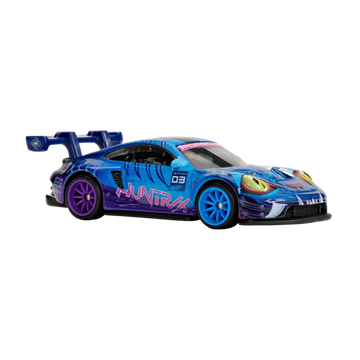 Hot Wheels KPop Demon Hunters Porsche 911 GT3 R (992) Derpy the Tiger