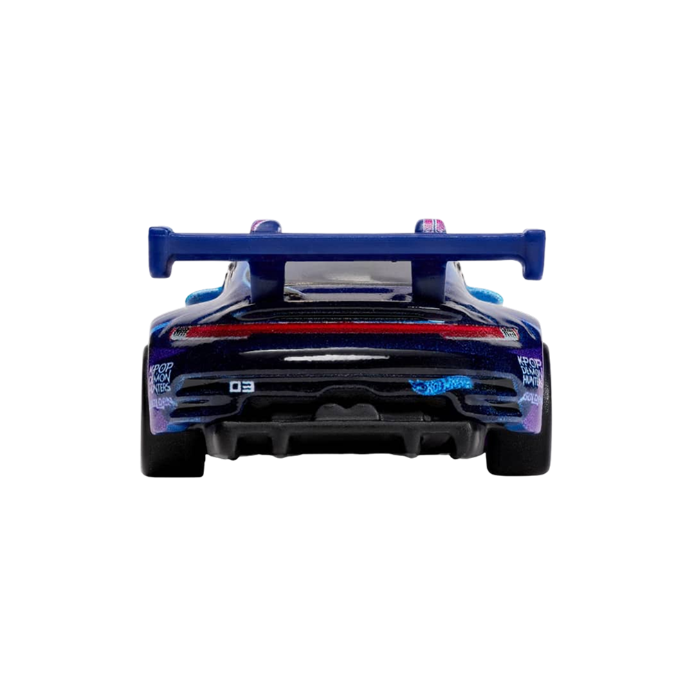 Hot Wheels KPop Demon Hunters Porsche 911 GT3 R (992) Derpy the Tiger