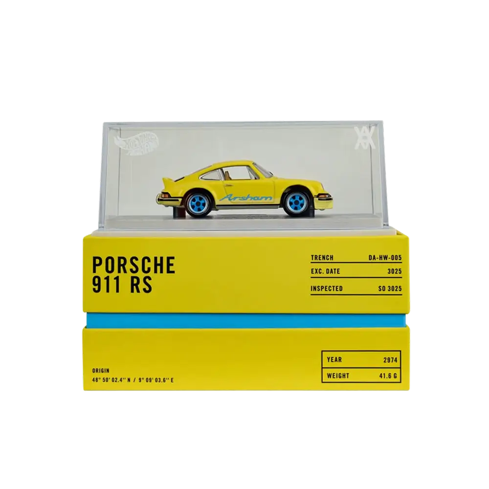 Hot Wheels x Daniel Arsham 1973 Porsche 911 RSA