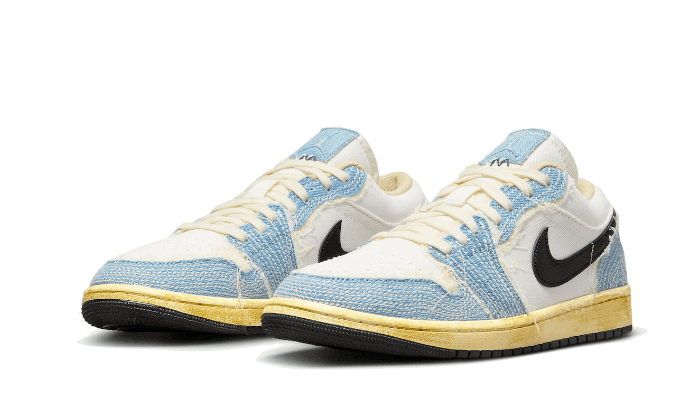 Jordan 1 Low SE WRMK Sashiko Denim