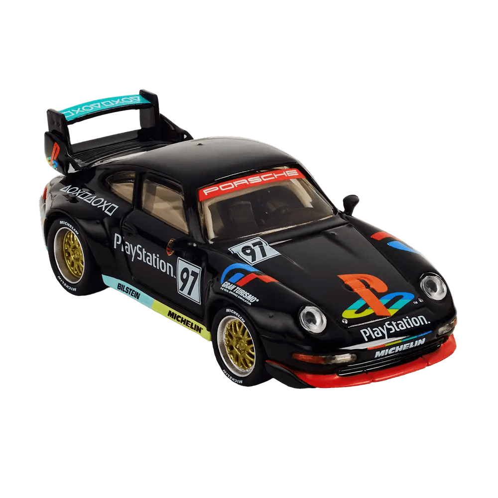 Hot Wheels Elite 64 Porsche 911 GT2 EVO 993 Playstation Gran Turismo - NOISEPLUG