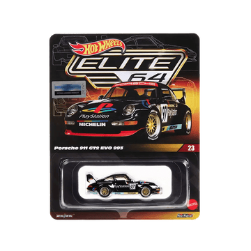 Hot Wheels Elite 64 Porsche 911 GT2 EVO 993 Playstation Gran Turismo