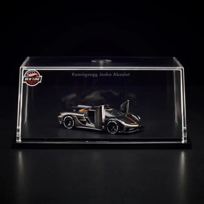 Hot Wheels RLC Koenigsegg Jesko Absolut Red Line Club Gablotka 1:64 - NOISEPLUG