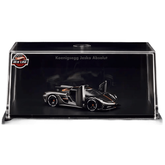 Hot Wheels RLC Koenigsegg Jesko Absolut Red Line Club Gablotka 1:64 - NOISEPLUG