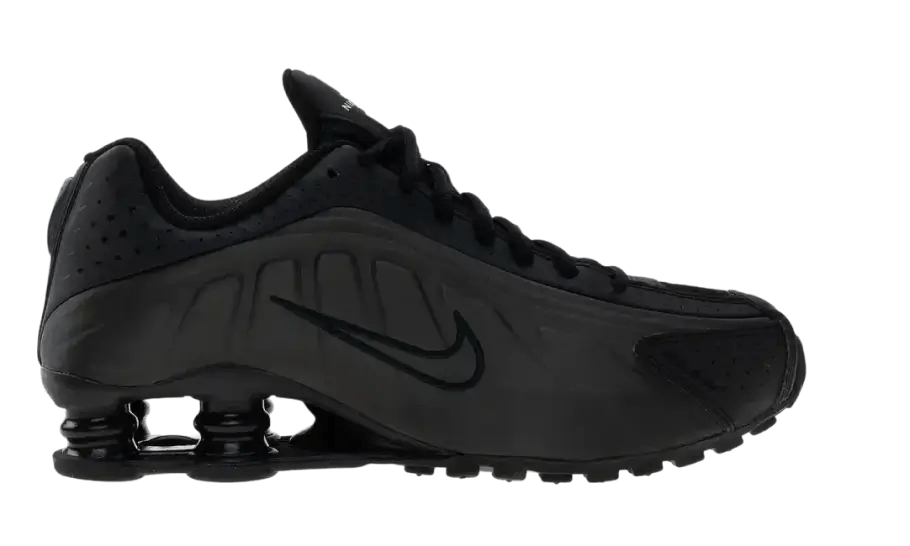 Nike Shox R4 Black Bright Crimson (GS) - NOISEPLUG