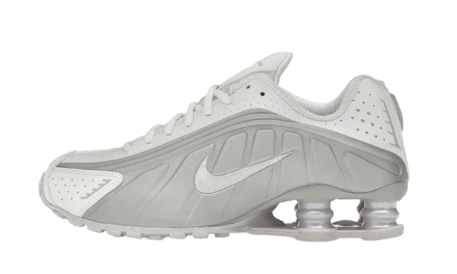 Nike Shox R4 White Metallic Platinum Barely Grape - NOISEPLUG