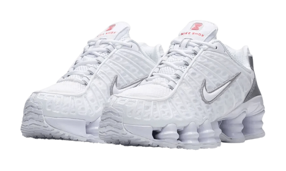 Nike Shox Tl White Metallic Silver - NOISEPLUG