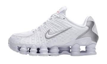 Nike Shox Tl White Metallic Silver