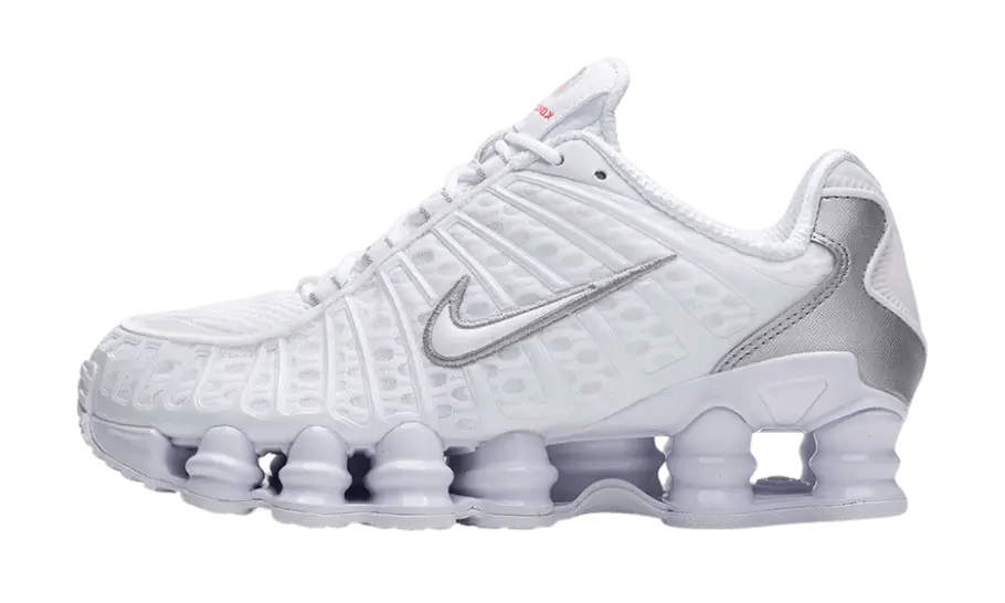 Nike Shox Tl White Metallic Silver - NOISEPLUG