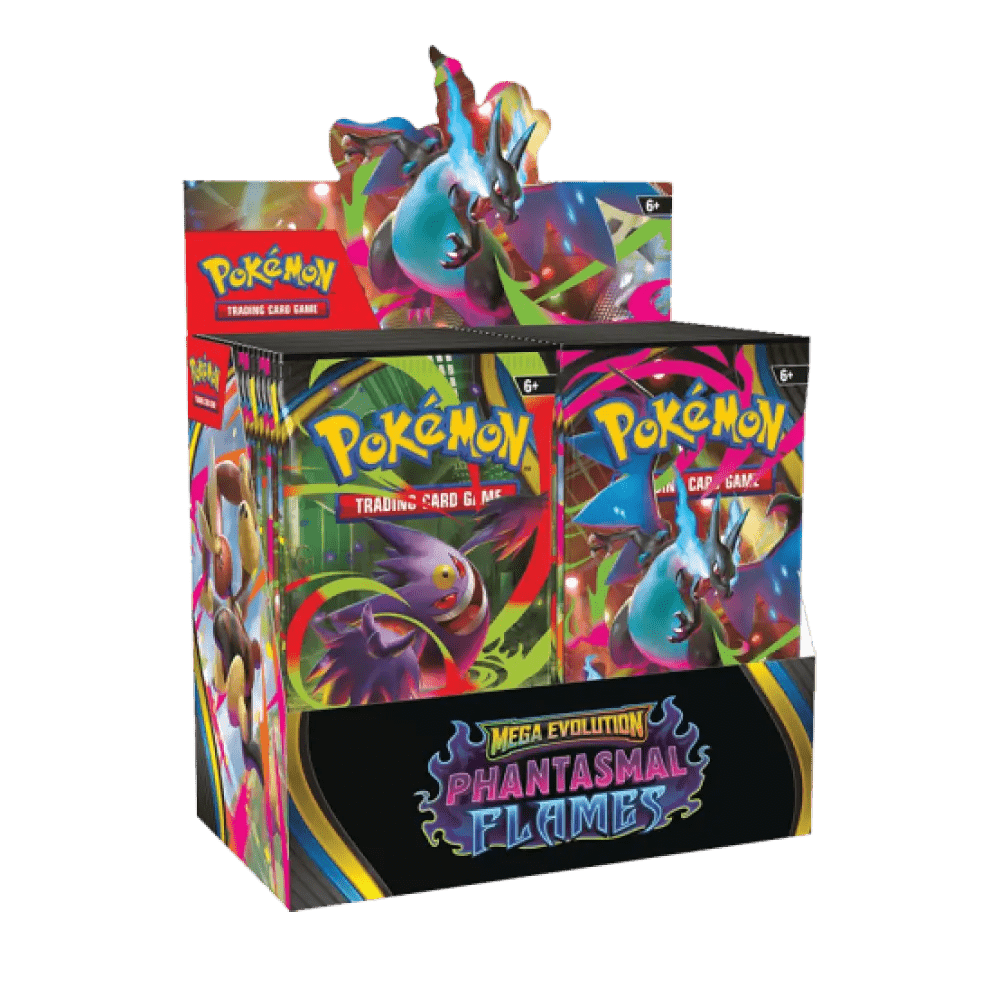 Pokémon TCG: Mega Evolution - Phantasmal Flames Booster Box - NOISEPLUG