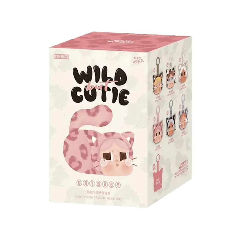 Pop Mart CRYBABY Wild but Cutie Series Vinyl Plush Pendant Single Blind Box - NOISEPLUG