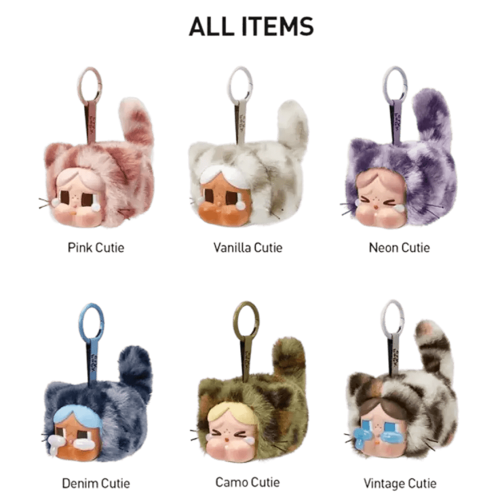 Pop Mart CRYBABY Wild but Cutie Series Vinyl Plush Pendant Single Blind Box - NOISEPLUG