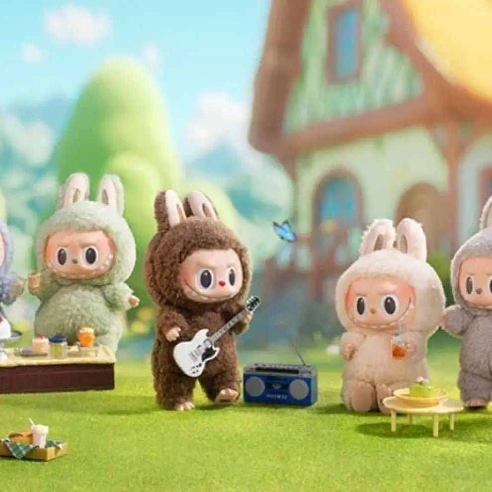 Pop Mart Labubu The Monster Exciting Macarons Vinyl Face Blindbox - NOISEPLUG