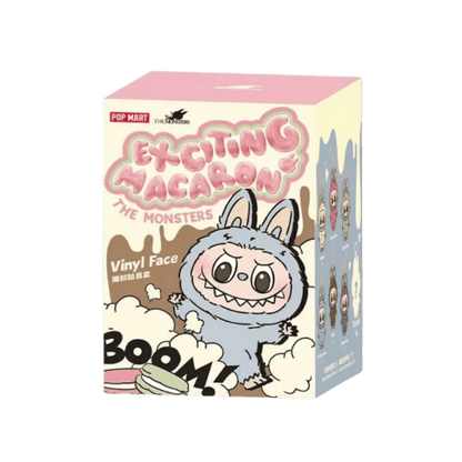 Pop Mart Labubu The Monster Exciting Macarons Vinyl Face Blindbox - NOISEPLUG