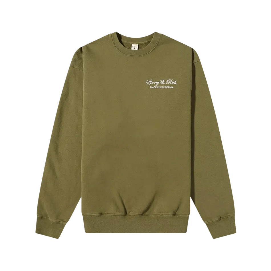 Sporty & Rich Made in California Crewneck - NOISEPLUG