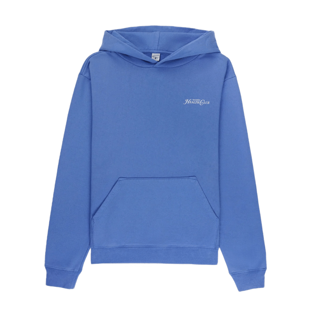 Sporty & Rich Rizzoli Hoodie Cornflower Blue - NOISEPLUG