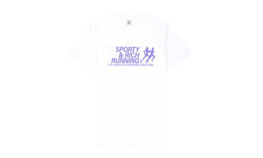 Sporty & Rich Running White T - Shirt - NOISEPLUG