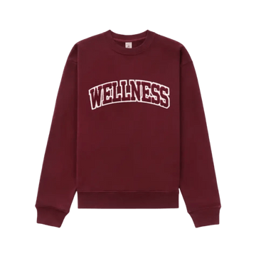 Sporty & Rich Wellness Bouclé Crewneck