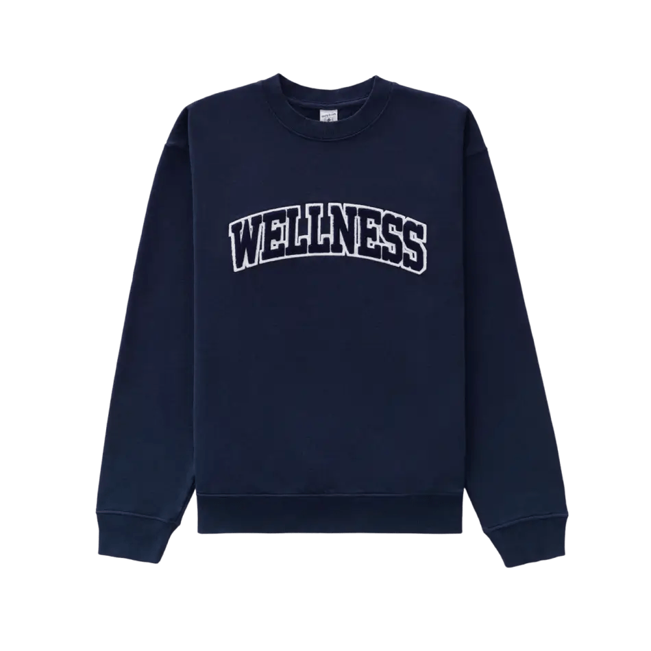 Sporty & Rich Wellness Bouclé Crewneck - NOISEPLUG