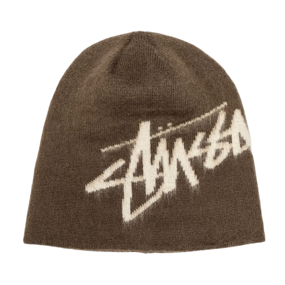 Stussy Skullcap Brushed Out Stock Brown - NOISEPLUG