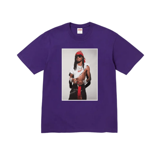Supreme Playboi Carti Tee Purple - NOISEPLUG