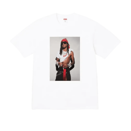 Supreme Playboi Carti Tee White - NOISEPLUG