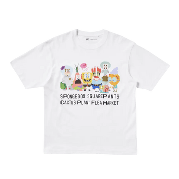 Uniqlo x CPFM Spongebob Squarepants UT Graphic II T-Shirt White