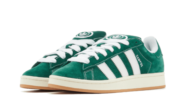 Adidas Campus 00s Dark Green Cloud White - NOISEPLUG