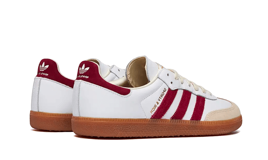 Adidas Samba Sporty & Rich White Collegiate Burgundy - NOISEPLUG