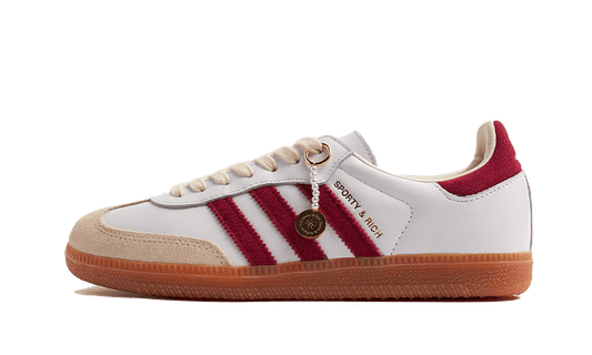 Adidas Samba Sporty & Rich White Collegiate Burgundy - NOISEPLUG