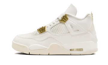 Air Jordan 4 Sail Metallic Gold