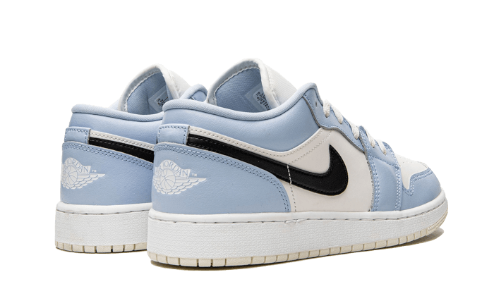 Jordan 1 Low Ice Blue Black (GS) - NOISE PLUG