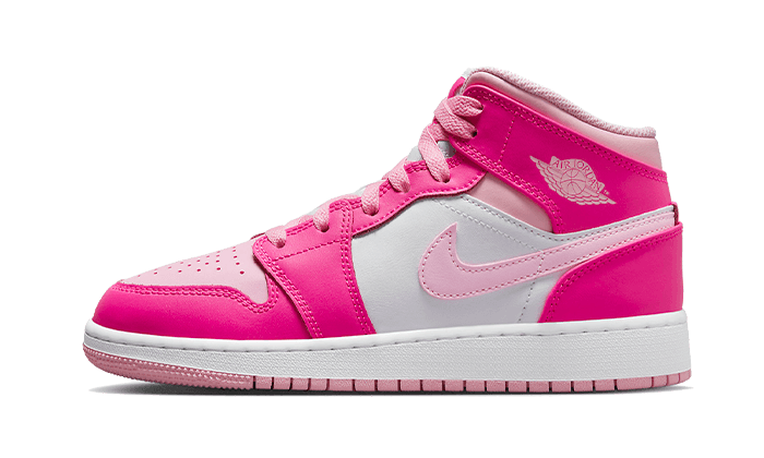 Jordan 1 Mid Fierce Pink - NOISEPLUG