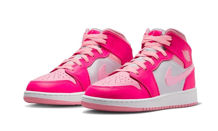 Jordan 1 Mid Fierce Pink - NOISEPLUG