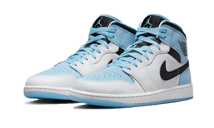 Jordan 1 Mid Ice Blue Black - NOISE PLUG