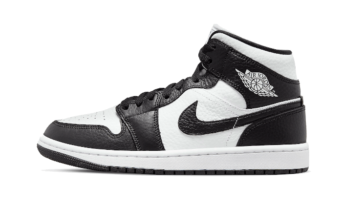 Jordan 1 Mid Split Black White Homage (W) - NOISE PLUG