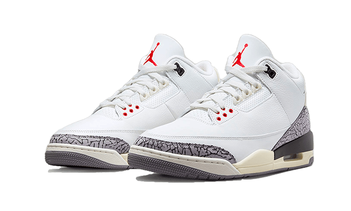 Jordan 3 White Cement Reimagined - NOISE PLUG