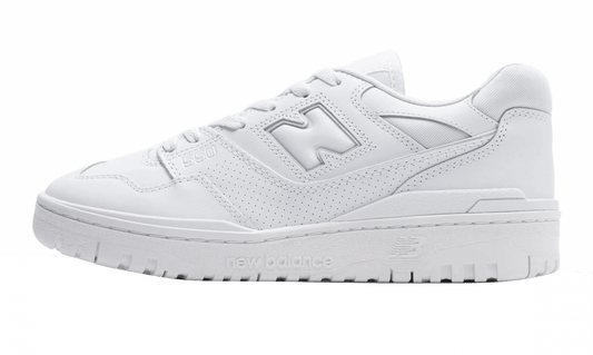 New Balance 550 Triple White GS - NOISE PLUG