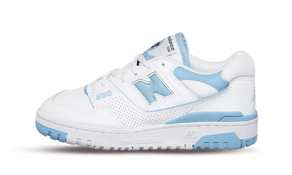 New Balance 550 UNC White Dusk Blue - NOISE PLUG