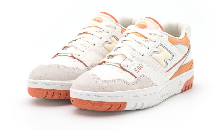 New Balance 550 White Au Lait - NOISE PLUG