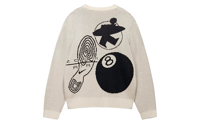 Nike Stussy Knit Sweater Natural - NOISEPLUG