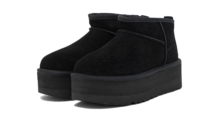 UGG Classic Ultra Mini Platform Black - NOISE PLUG