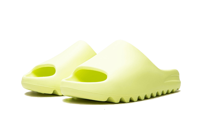 Yeezy Slide Glow Green (2022) - NOISE PLUG